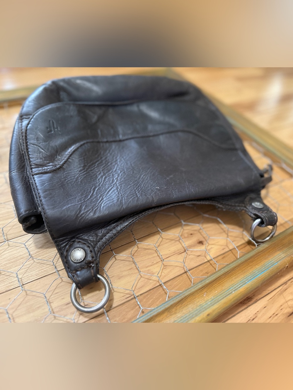 Frye Leathet Purse Project Add a strap! - Picture 9 of 9